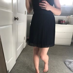 Navy blue skirt